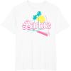 image:imageBarbie 90s Retro Logo TShirtWhite