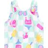 image:imageBarbie Baby Girls Bubble Romper Newborn to Infant Sizes Newborn  24 MonthsPale Turquoise