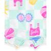 image:imageBarbie Baby Girls Bubble Romper Newborn to Infant Sizes Newborn  24 MonthsPale Turquoise