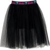 image:imageBarbie Girls Boxy Drop Shoulder TShirt and Mesh Tulle Skort Toddler to Big Kid Sizes 2T  1416Pink  Black