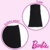 image:imageBarbie Girls Cropped Ribbed TShirt and Flare Pants Outfit Set Toddler to Big Kid Sizes 4T  1416Black  Pink  Barbie