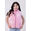 image:imageBarbie Girls Faux Shearling Zip Up Jacket Vest Little Kid to Big Kid Sizes 41416Pink