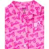 image:imageBarbie Girls Fleece Pajama Coverall and Sleep Mask PJs Set Little Kid to Big Kid Sizes 41416Pink