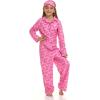 image:imageBarbie Girls Fleece Pajama Coverall and Sleep Mask PJs Set Little Kid to Big Kid Sizes 41416Pink