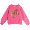 image:imageBarbie Girls Fleece Pullover Sweatshirt and Jogger Pants Outfit Set Toddler to Big Kid Sizes 2T  1012Rose Pink