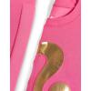 image:imageBarbie Girls Fleece Pullover Sweatshirt and Jogger Pants Outfit Set Toddler to Big Kid Sizes 2T  1012Rose Pink