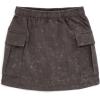 image:imageBarbie Girls French Terry Cropped Drop Shoulder TShirt and Skirt Outfit Set Toddler to Big Kid Sizes 2T  1416Charcoal Gray