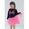 image:imageBarbie Girls Glitter Tulle Dress Toddler to Big KidBlack