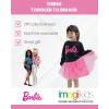 image:imageBarbie Girls Glitter Tulle Dress Toddler to Big KidBlack