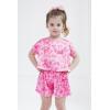 image:imageBarbie Girls Lounge Pajama Shirt and Pajama Shorts Sleep Set Little Kid to Big Kid Sizes 41416Pink