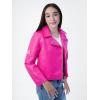 image:imageBarbie Girls Pink Faux Leather Jacket Little Kid to Big Kid Sizes 41416Pink
