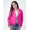 image:imageBarbie Girls Pink Faux Leather Jacket Little Kid to Big Kid Sizes 41416Pink