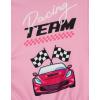 image:imageBarbie Girls Racing Zip Up Coverall Toddler to Big Kid Sizes 2T  1416Pink