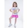 image:imageBarbie Girls TShirt and Shorts Outfit Set Toddler to Big Kid Sizes 4T  1416White  Pink