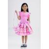 image:imageBarbie Girls Tank Top Satin Skirt and Crossbody Bag 3 Piece Outfit Set Toddler to Big Kid Sizes 2T  1416Pink