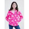 image:imageBarbie Girls Zip Up Waterproof Rain Jacket Little Kid to Big Kid Sizes 41416Pink
