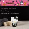 image:imageCollectibles Barbie Light Pink B Monogram SoapLotionHand Sanitizer Resin Pump Dispenser 1169 Ounces Officially Licensed Product By FrancoBlack  Hello Kitty Skeleton Pump