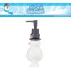 image:imageCollectibles Barbie Light Pink B Monogram SoapLotionHand Sanitizer Resin Pump Dispenser 1169 Ounces Officially Licensed Product By FrancoFrosty the Snowman