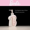 image:imageCollectibles Barbie Light Pink B Monogram SoapLotionHand Sanitizer Resin Pump Dispenser 1169 Ounces Officially Licensed Product By FrancoLight Pink  Barbie Pump Dispenser