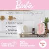 image:imageCollectibles Barbie Light Pink B Monogram SoapLotionHand Sanitizer Resin Pump Dispenser 1169 Ounces Officially Licensed Product By FrancoLight Pink  Barbie Pump Dispenser