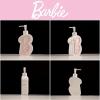 image:imageCollectibles Barbie Light Pink B Monogram SoapLotionHand Sanitizer Resin Pump Dispenser 1169 Ounces Officially Licensed Product By FrancoLight Pink  Barbie Pump Dispenser