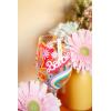 image:imageEnesco Lolita Barbie the Original Fashionista Groovy Vibes HandPainted Artisan Wine Glass 15 Ounce Multicolor