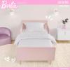 image:imageEvolur Barbie Los Altos Wooden Toddler Bed Blush Pink  Greenguard Gold amp BSA Certified  LowtoFloor Kids Bed for Girls  Fits Standard Crib MattressBlush Pink