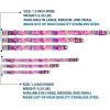 image:imageMattel Easy Adjustable Metal Seatbelt Buckle Quick Release Dog Collar Barbie Script Signature Logo Abstract Multi Color White 20 to 31 Inches 15 Inch WideLarge