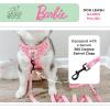 image:imageSassy Woof Dog Adjustable Harness  Barbie Malibu  S Breathable Mesh No Pull Design with Two DRings Patented Design Perfect for Small Dogs and Puppies  Officially Licensed60inch
