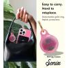 image:imageSonix x Barbie Case for AirTag with Gold Carabiner  Hard Cover Protective Case  Holder Keychain  Barbie  IconicBarbie  Iconic
