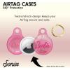 image:imageSonix x Barbie Case for AirTag with Gold Carabiner  Hard Cover Protective Case  Holder Keychain  Barbie  IconicBarbie  Iconic