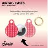 image:imageSonix x Barbie Case for AirTag with Gold Carabiner  Hard Cover Protective Case  Holder Keychain  Barbie  IconicGingham Red