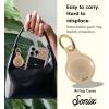 image:imageSonix x Barbie Case for AirTag with Gold Carabiner  Hard Cover Protective Case  Holder Keychain  Barbie  IconicJelly Apricot