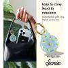 image:imageSonix x Barbie Case for AirTag with Gold Carabiner  Hard Cover Protective Case  Holder Keychain  Barbie  IconicLemon Gingham