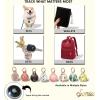 image:imageSonix x Barbie Case for AirTag with Gold Carabiner  Hard Cover Protective Case  Holder Keychain  Barbie  IconicRainbow Heart