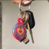 image:imageSonix x Barbie Case for AirTag with Gold Carabiner  Hard Cover Protective Case  Holder Keychain  Barbie  IconicRainbow Heart