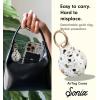image:imageSonix x Barbie Case for AirTag with Gold Carabiner  Hard Cover Protective Case  Holder Keychain  Barbie  IconicTerazzo Print  Confetti