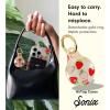 image:imageSonix x Barbie Case for AirTag with Gold Carabiner  Hard Cover Protective Case  Holder Keychain  Barbie  IconicWild Strawberries