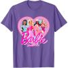 image:imageBarbie  Since 1959 Heart TShirtPurple Heather