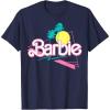 image:imageBarbie 90s Retro Logo TShirtNavy Blue