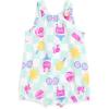 image:imageBarbie Baby Girls Bubble Romper Newborn to Infant Sizes Newborn  24 MonthsPale Turquoise