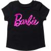 image:imageBarbie Girls Graphic TShirt Toddler to Big KidBlack  Pink