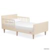 image:imageEvolur Barbie Los Altos Wooden Toddler Bed Blush Pink  Greenguard Gold amp BSA Certified  LowtoFloor Kids Bed for Girls  Fits Standard Crib MattressVanilla Cream