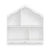 image:imageEvolur Barbie Rose HutchBookcase  7 Spacious Shelves for Toys Books and Keepsakes Solid Wood with AntiTipping Kit White or Pink FinishWhite