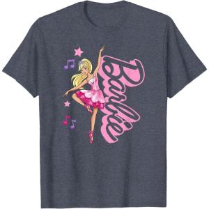 image:imageBarbie  Barbie Ballerina  Ballet All Day TShirtHeather Blue