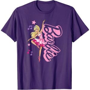 image:imageBarbie  Barbie Ballerina  Ballet All Day TShirtPurple