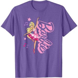 image:imageBarbie  Barbie Ballerina  Ballet All Day TShirtPurple Heather