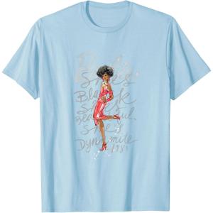 image:imageBarbie  Shes Black Shes Beautiful Shes Dynamite TShirtBaby Blue