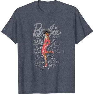 image:imageBarbie  Shes Black Shes Beautiful Shes Dynamite TShirtHeather Blue