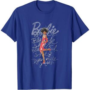 image:imageBarbie  Shes Black Shes Beautiful Shes Dynamite TShirtRoyal Blue